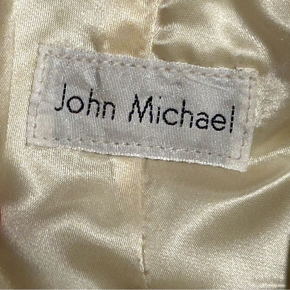 Vintage JOHN MICHAEL leather skirt Size:8 - Picture 3 of 6